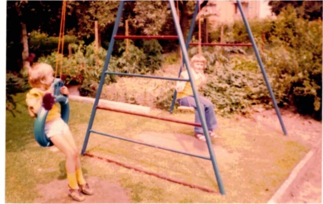 Ich mit meiner Bekannten; Sommer 1974