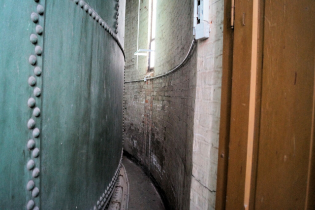 Wasserturm Giersberg Braunschweig; Rundgang um den Kessel, Besichtigung 09.2024